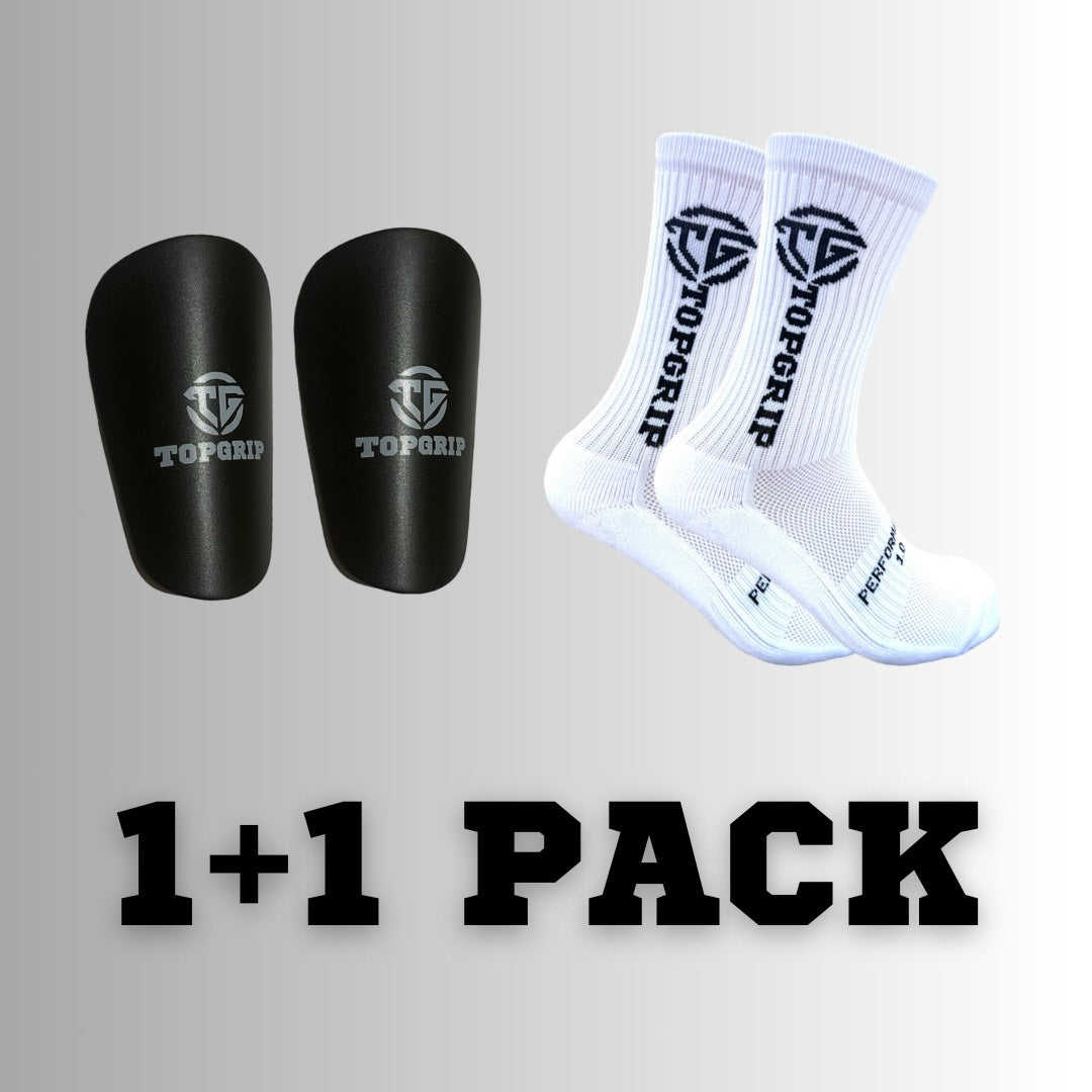 TOPGRIP mini shin pads & grip socks