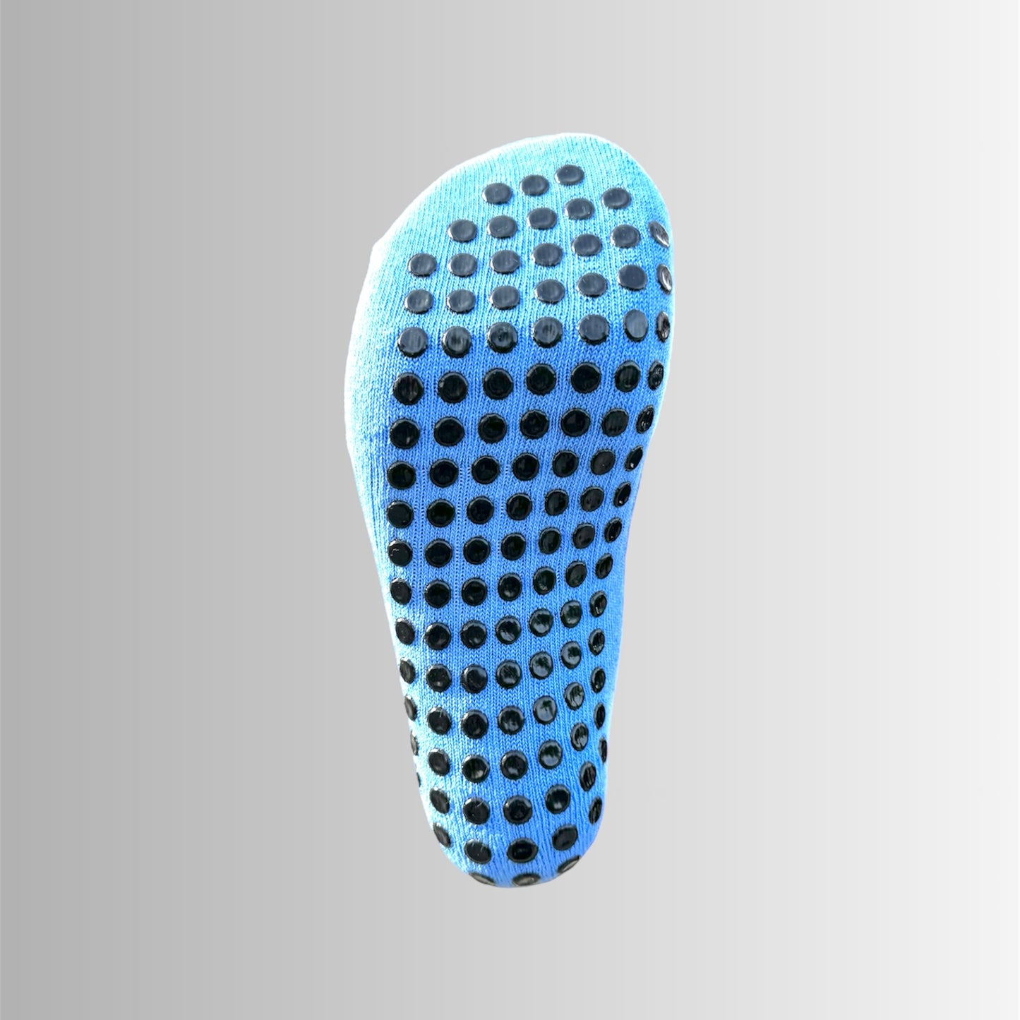 Football Grip Socks Light Blue Bottom