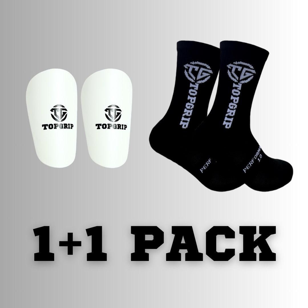 TOPGRIP mini shin pads & grip socks