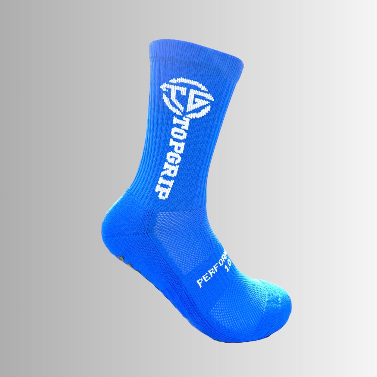 Football-Grip-Socks-Blue