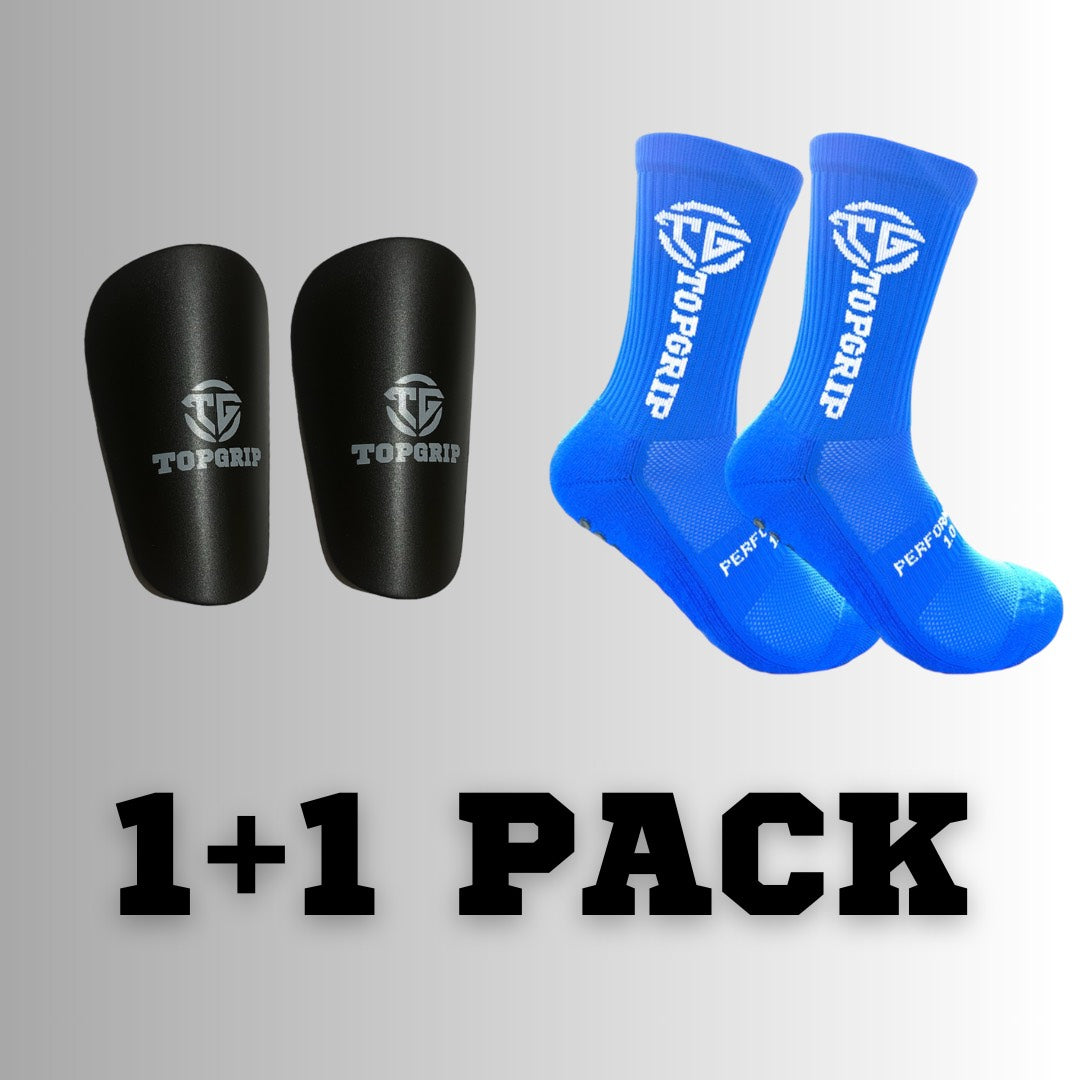 TOPGRIP mini shin pads & grip socks