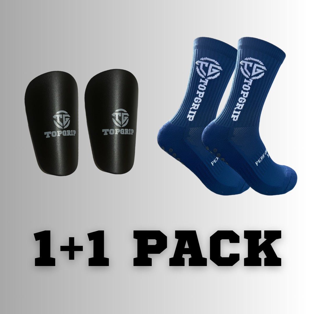 TOPGRIP mini shin pads & grip socks