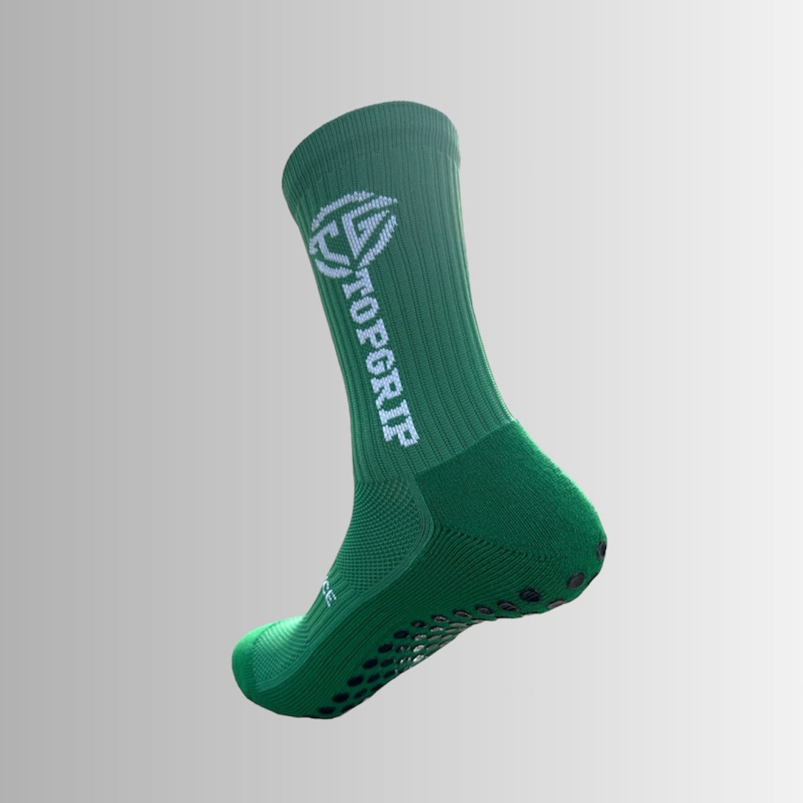 Football Grip Socks Green Side