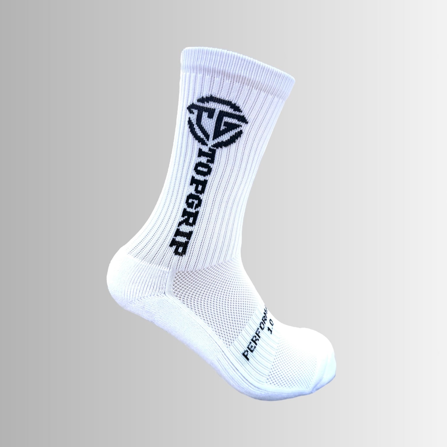 Football Grip Socks White