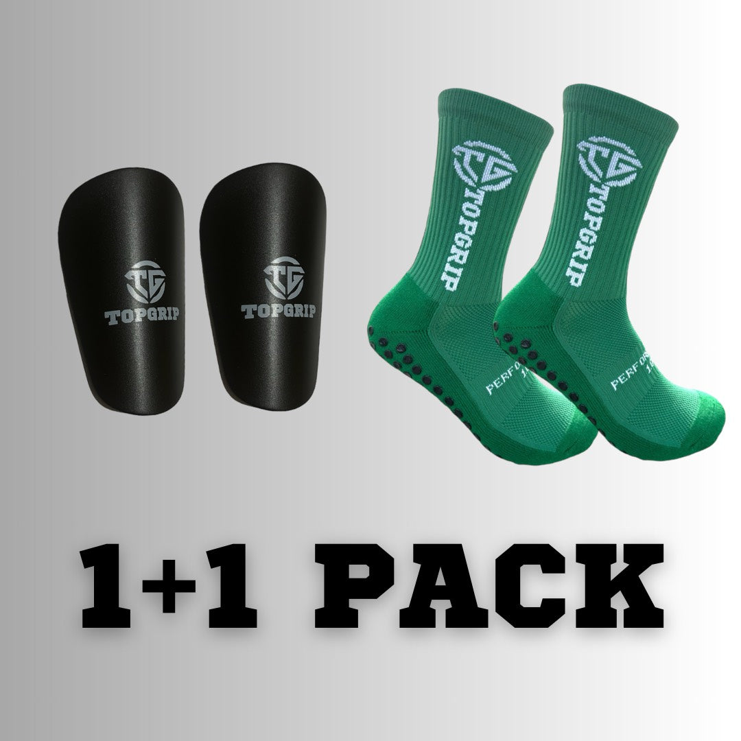 TOPGRIP mini shin pads & grip socks