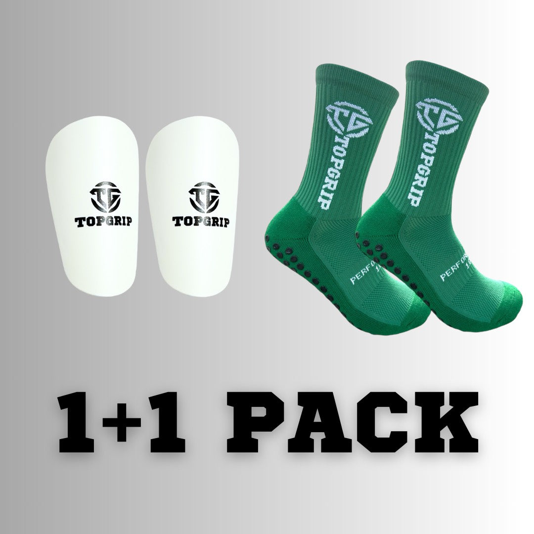 TOPGRIP mini shin pads & grip socks