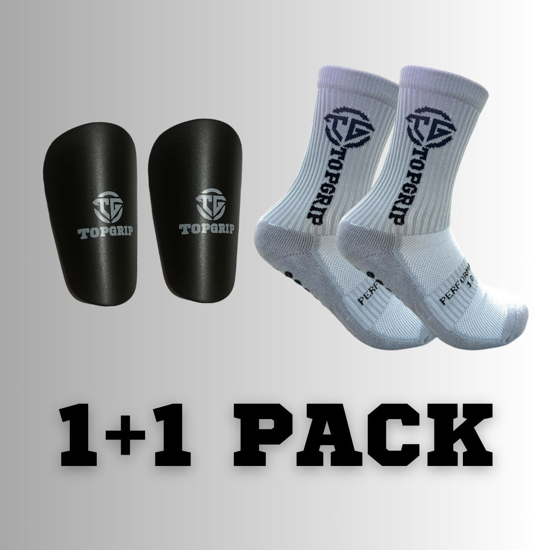 TOPGRIP mini shin pads & grip socks