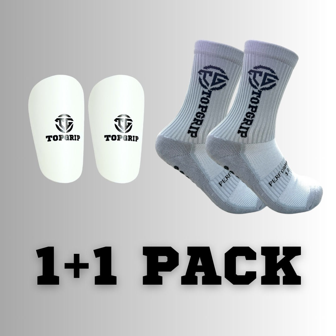 TOPGRIP mini shin pads & grip socks