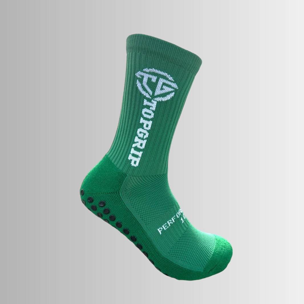 Football-Grip-Socks-Green