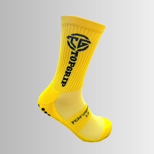 Football Grip Socks Yellow