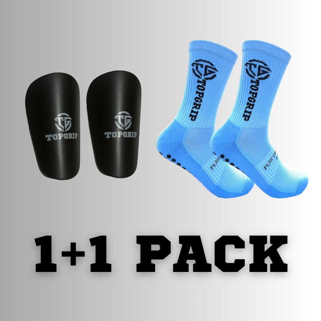 TOPGRIP mini shin pads & grip socks