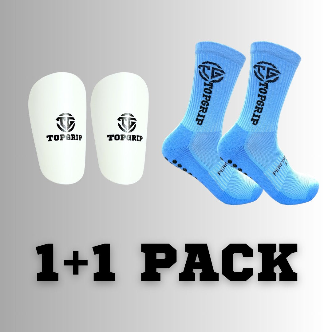 TOPGRIP mini shin pads & grip socks