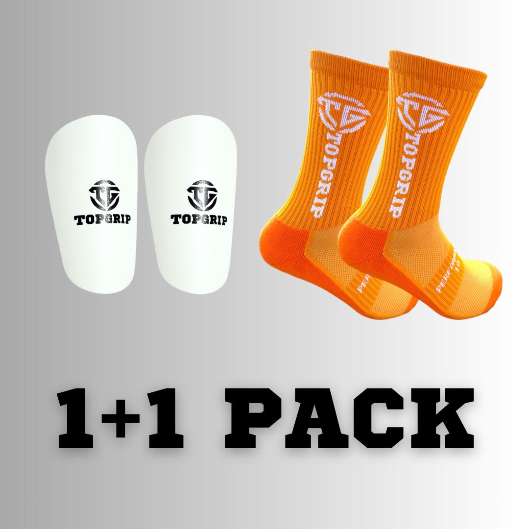 TOPGRIP mini shin pads & grip socks