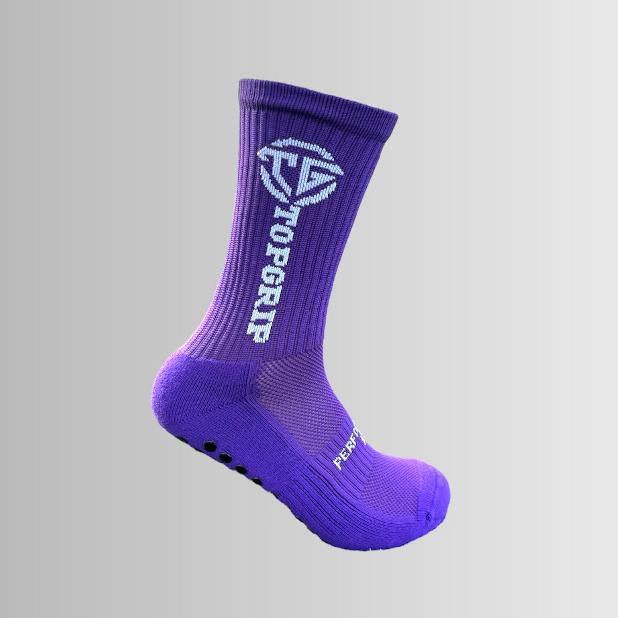 Football Grip Socks Purple