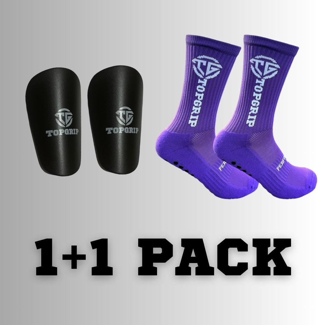 TOPGRIP mini shin pads & grip socks