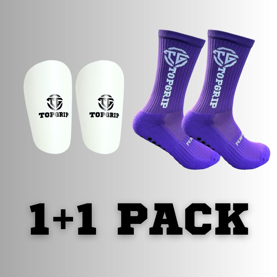 TOPGRIP mini shin pads & grip socks