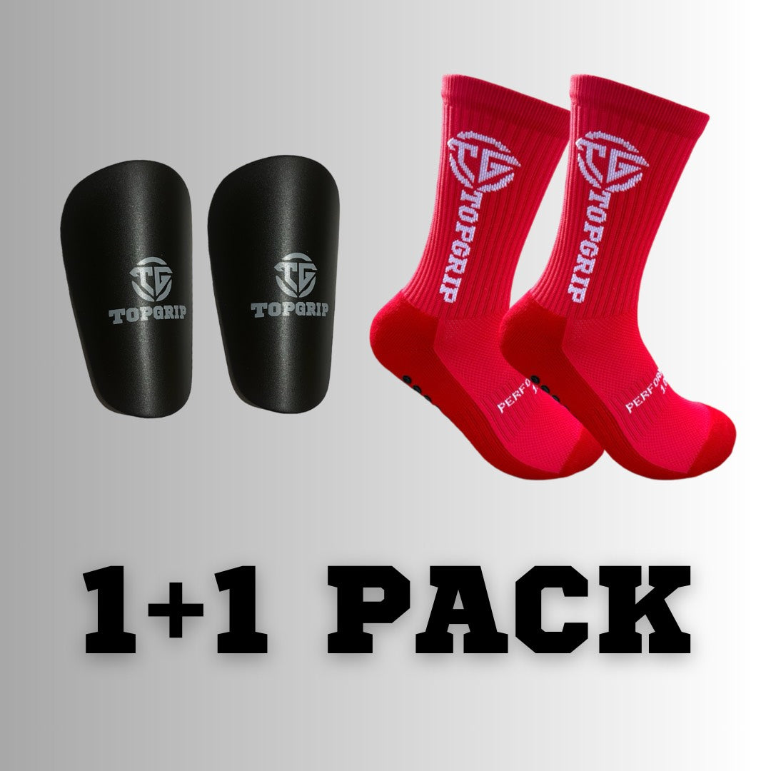 TOPGRIP mini shin pads & grip socks
