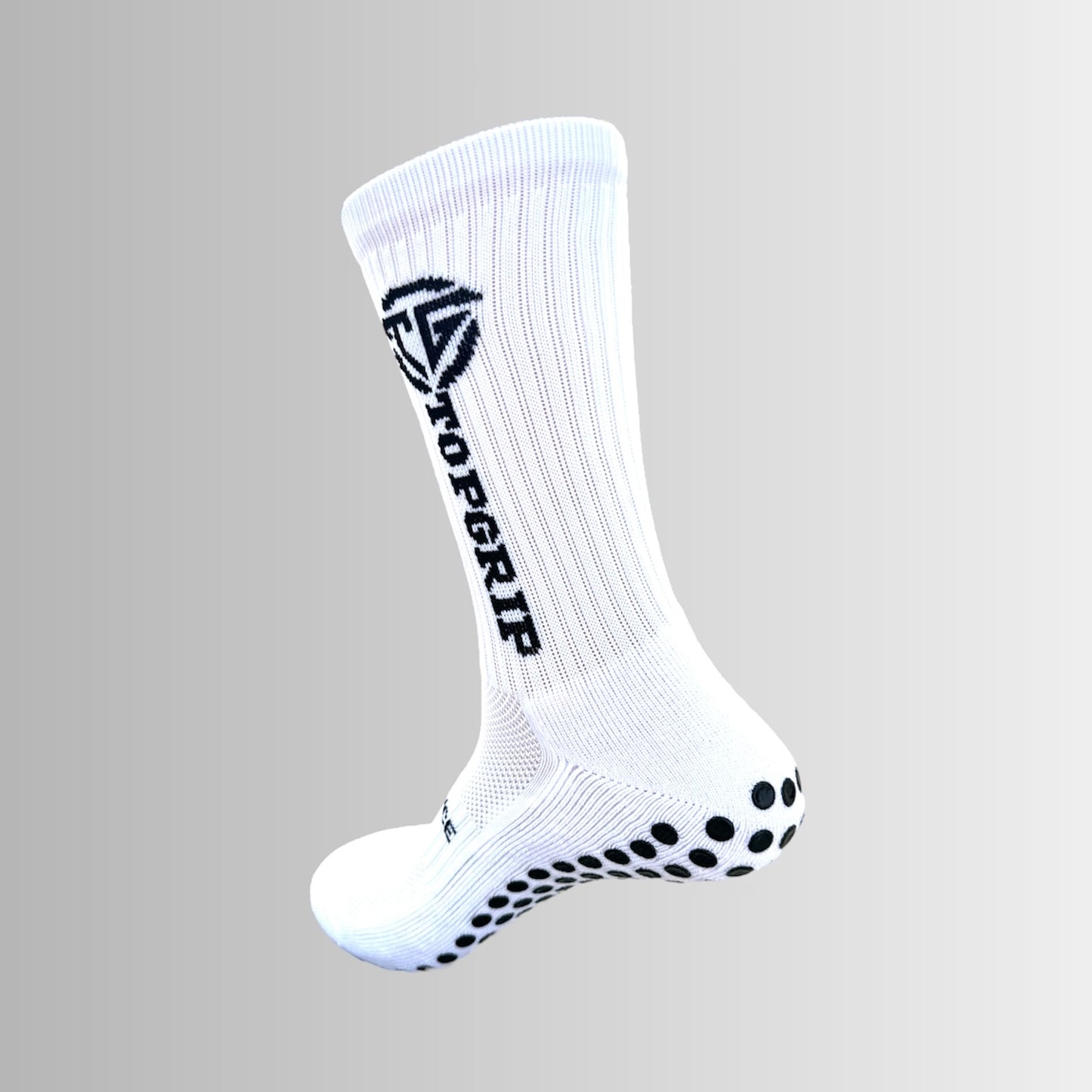 Football Grip Socks White Side