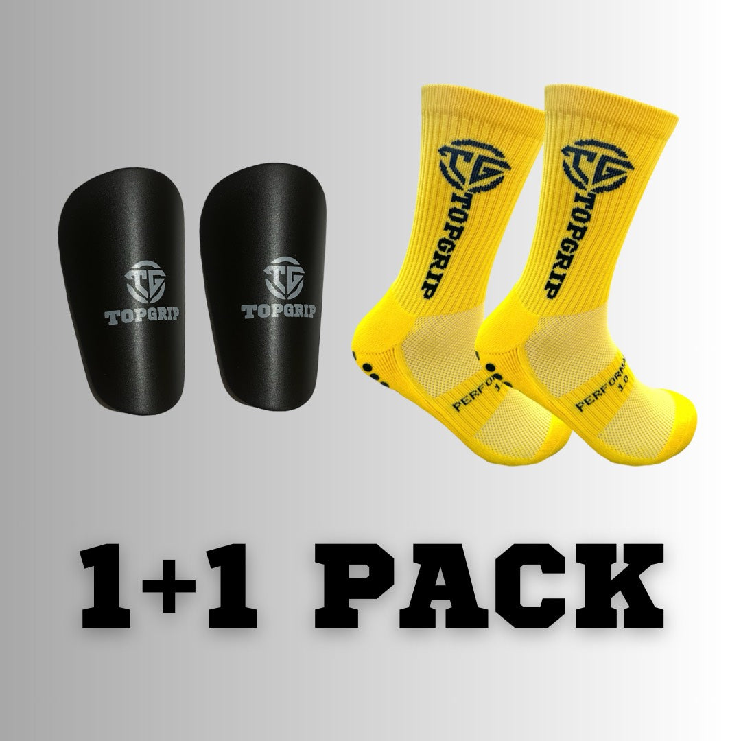 TOPGRIP mini shin pads & grip socks