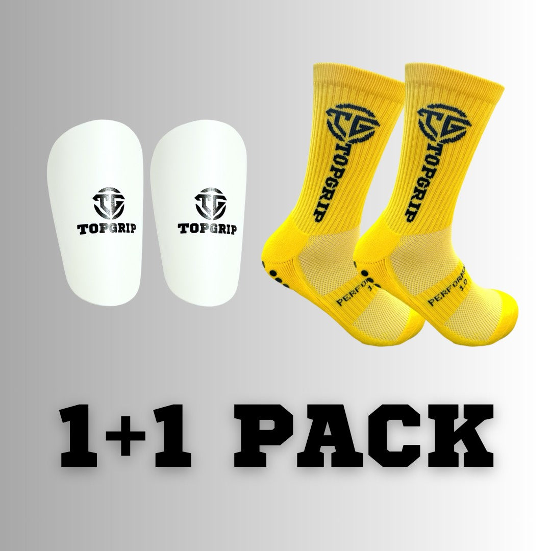 TOPGRIP mini shin pads & grip socks